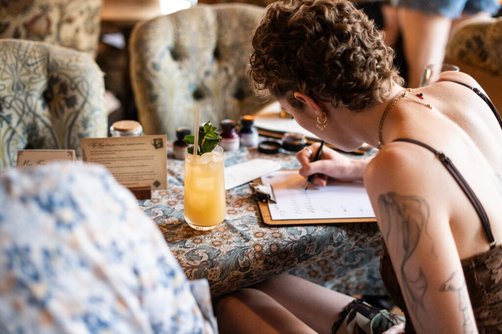 Choosing a complimentary drink